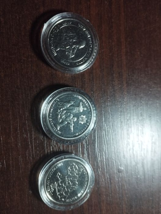 Юбилейная монета 10 грн ДСНС,нац.поліція, Крим