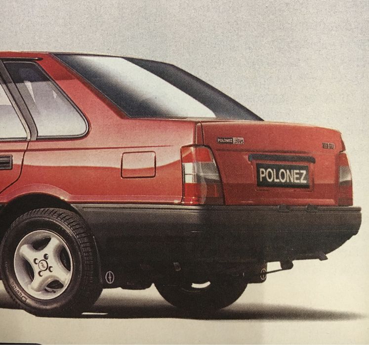 Fso polonez atu caro rover 1.4 16V inter groclin plakat orciari att