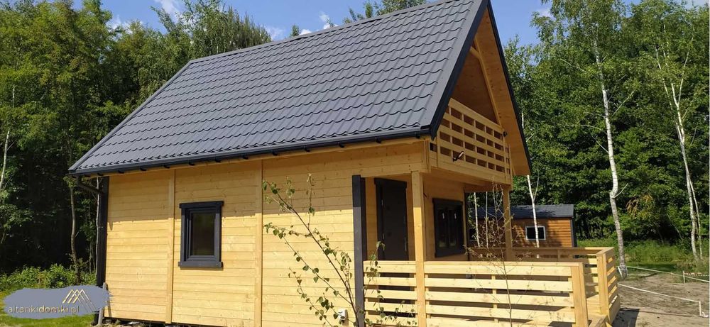Domek całoroczny letniskowy ocieplony bez pozwolenia działka ogród
