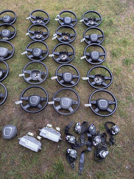 Кермо, руль, подушка керма, стрикоза, ремінь Ауді а6 с6, а4 б7, Q7 4L