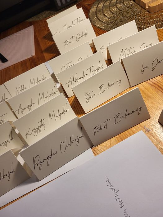 Zaproszenia ślubne/kartki okolicznościowe/winietki