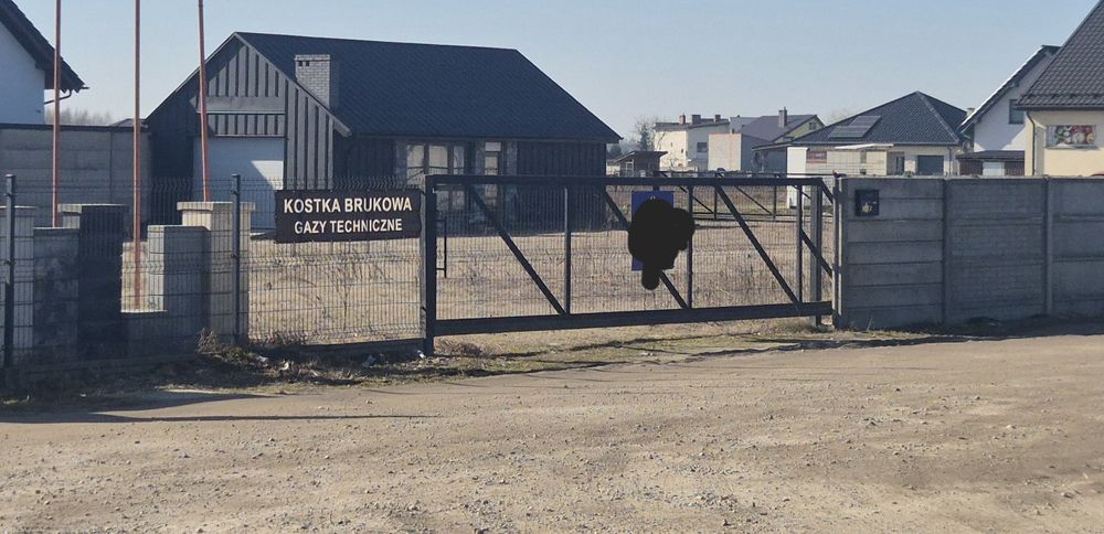 Wynajem utwardzona działka z budynkiemUciechówOdolanówKrotoszyn Milicz