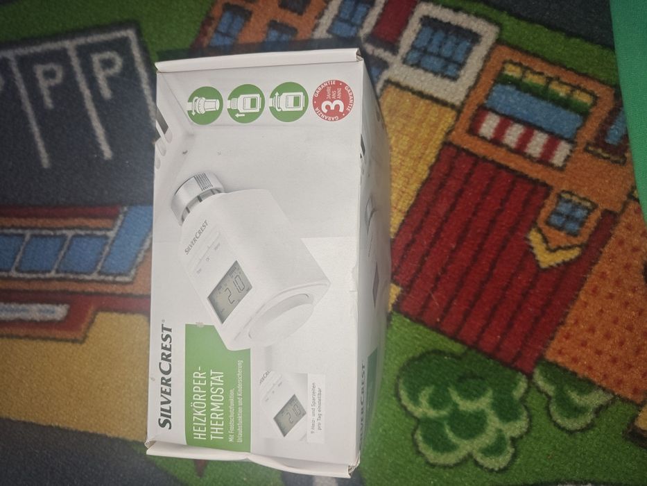 Termostat elektroniczny,grzejnikowy silver crest