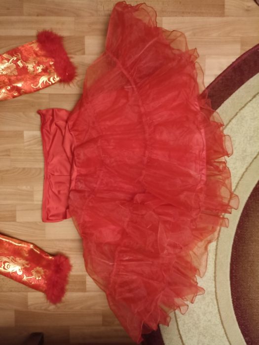 Карнавальный костюм Снегурочка,Помощница Санты, размер 48