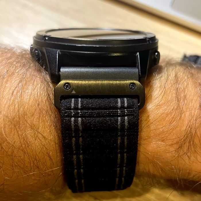 Нейлоновий ремінець Garmin  26мм 22мм браслет на fenix 7x / 7 ремінь на фенікс