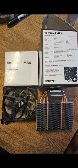 Chłodzenie do procesora  Silentium Spartan 4 max