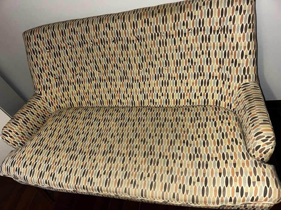 Sofa 2 lugares multicolorido