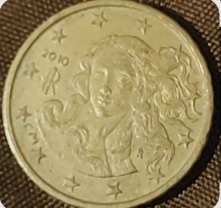 Moeda 0,10€, Itália 2010