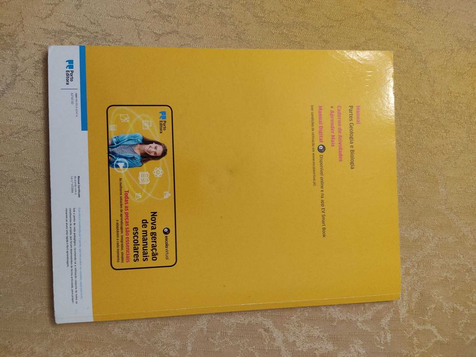 Manual - Odisseia -  Geologia - 10.º Ano (COMO NOVO)