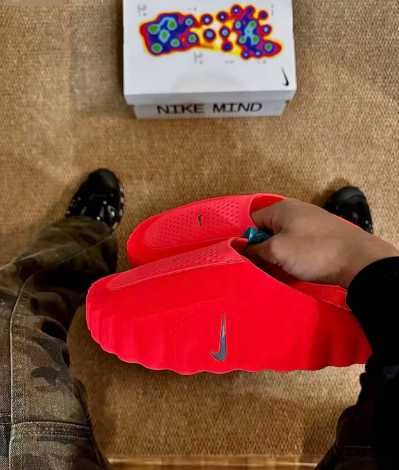 Nike Mind 001 Slide Solar Red R.46