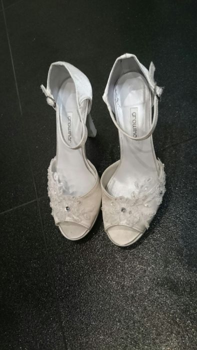 Buty szpilki obcas ślubne growikar