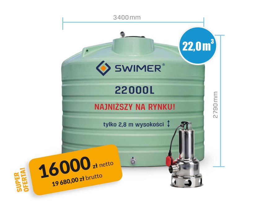 Zbiornik do nawozów płynnych na nawozy RSM 22000L