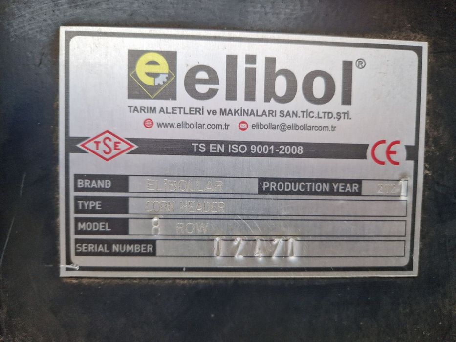 Жатка кукурудзяна Elibol 2021