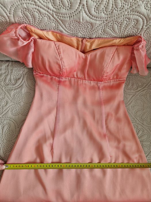 Retro napoleońska suknia balowa empire