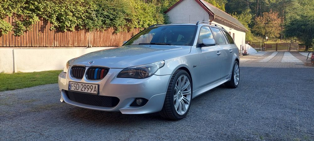 BMW E61 M-pakiet 3.0d x-drive/ Super stan /Atrakcyjny wygląd /Alu 19''