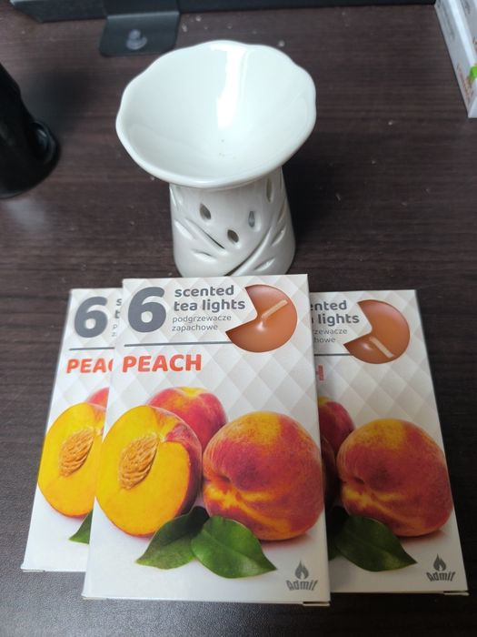 Podgrzewacze zapachowe 18 szt kominek