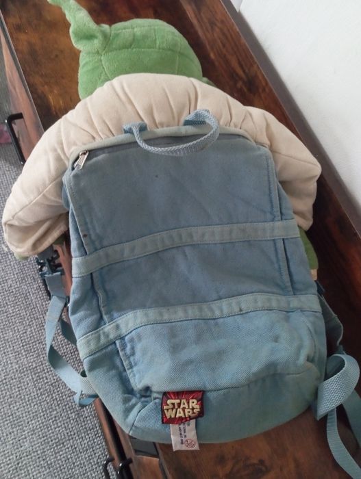 Plecak z Yodą,Yoda, star wars vintage