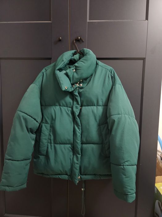 Kurtka Bershka rozm xs butelkowa zieleń