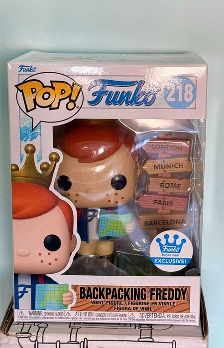 Funko Pop Backpacking Freddy #218 Funko.com Exclusive