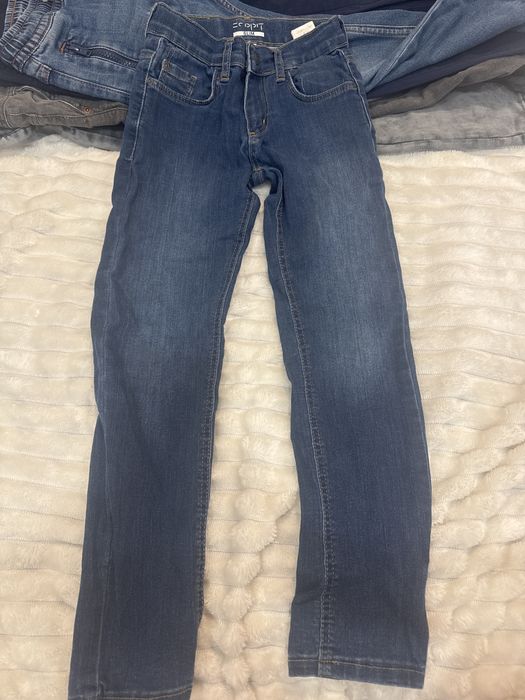 jeansy slim dla chłopca 128 esprit