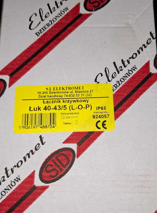 Łuk 40-43/5 L0P 40a