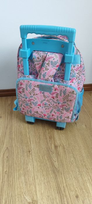 Mochila trólei com pega