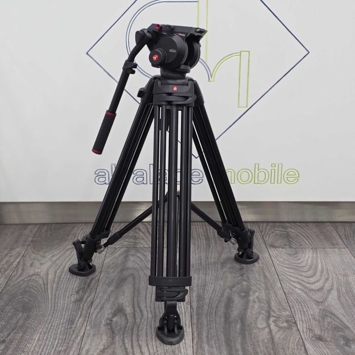 Tripé de Video Manfrotto 546B + Cabeça 504HD Alvalade • OLX.pt