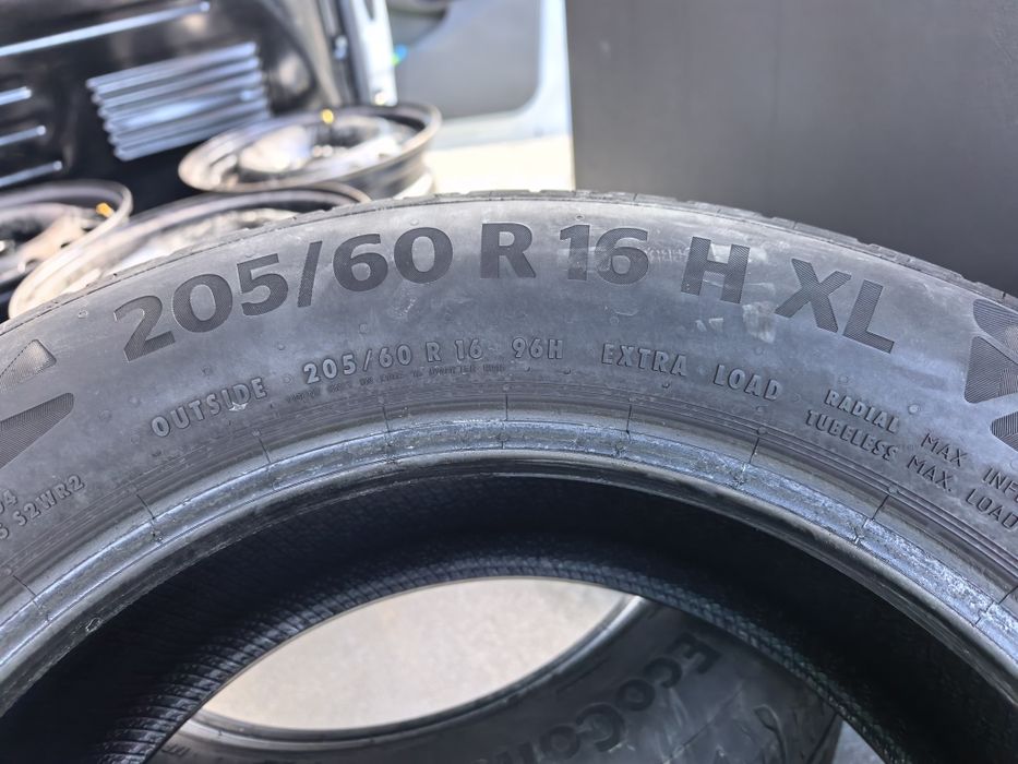 2x opona letnia Continental EcoContact6 205/60 16R 96H 22 i 23r. XL