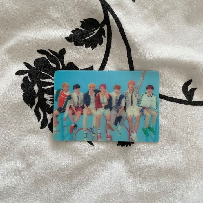 bts group photocard love yourself answer special lenticular