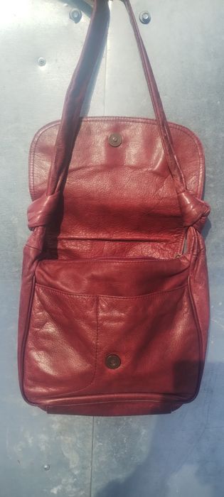 Вінтажна шкіряна сумка Vera Pelle, made in Italy.