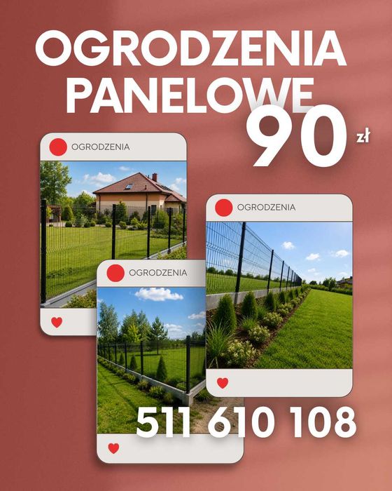 Ogrodzenia Panelowe 3D/ Montaż / Sprzedaż / NISKIE CENY!!