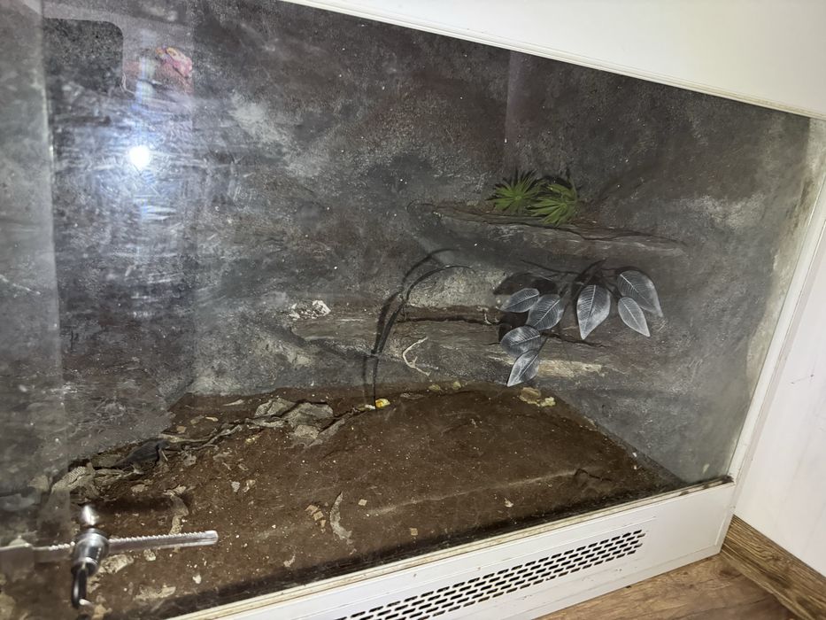 Terrarium  na gada podgrzewane 160 x 70 wys x 50 szer