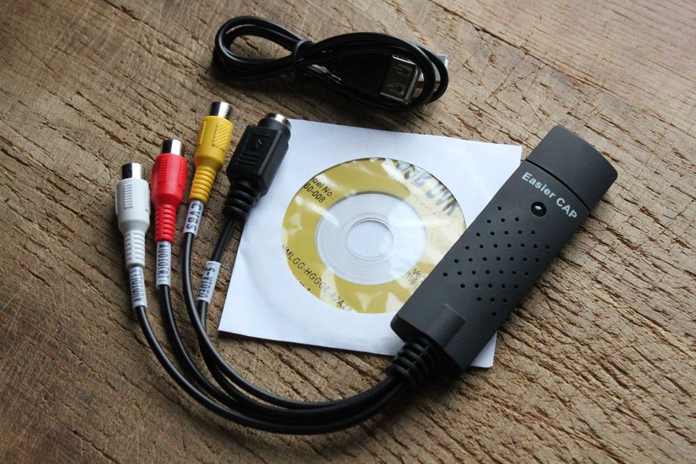 Easy CAPTURE Карта Захвата и Оцифровки Видео USB (MODEL No.: DC60-008)