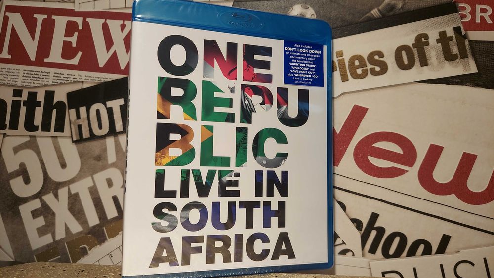 One Republic - Live In South Africa Koncert na Blu-ray nowy w folii