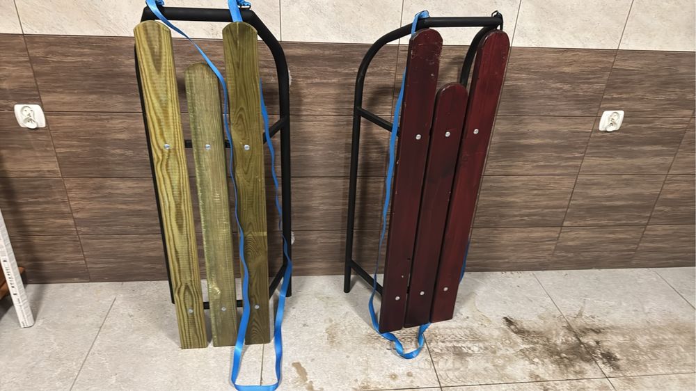 Sanki zimowe – solidne, NOWE