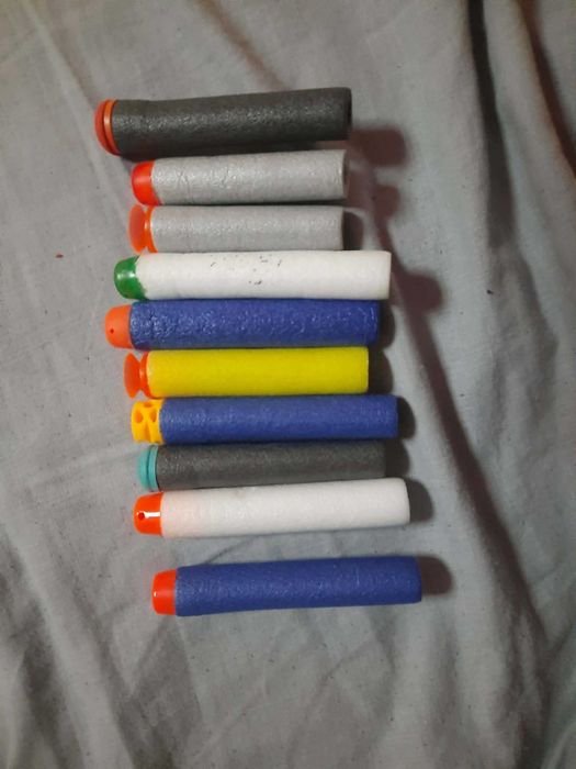 Strzałki Nerf MIX 234 sztuki + torba na strzałki Gratis