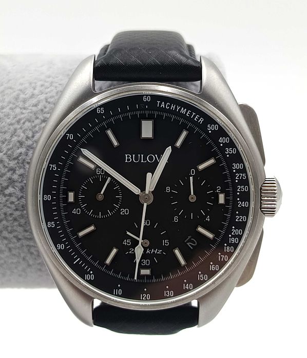 Zegarek męski Bulova Moon Watch Apollo 15 Model 96B251, Szafirowe szkło, Elegancki