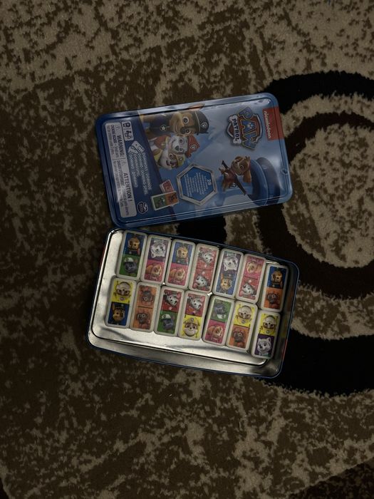 Настільна гра щенячий патруль  Доміно