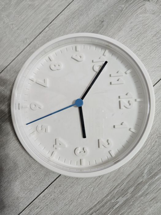 Zegar biały ikea