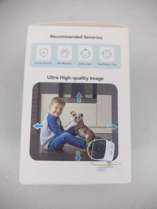 Kamera Wewnętrzna 2K Niania elektroniczna A12S