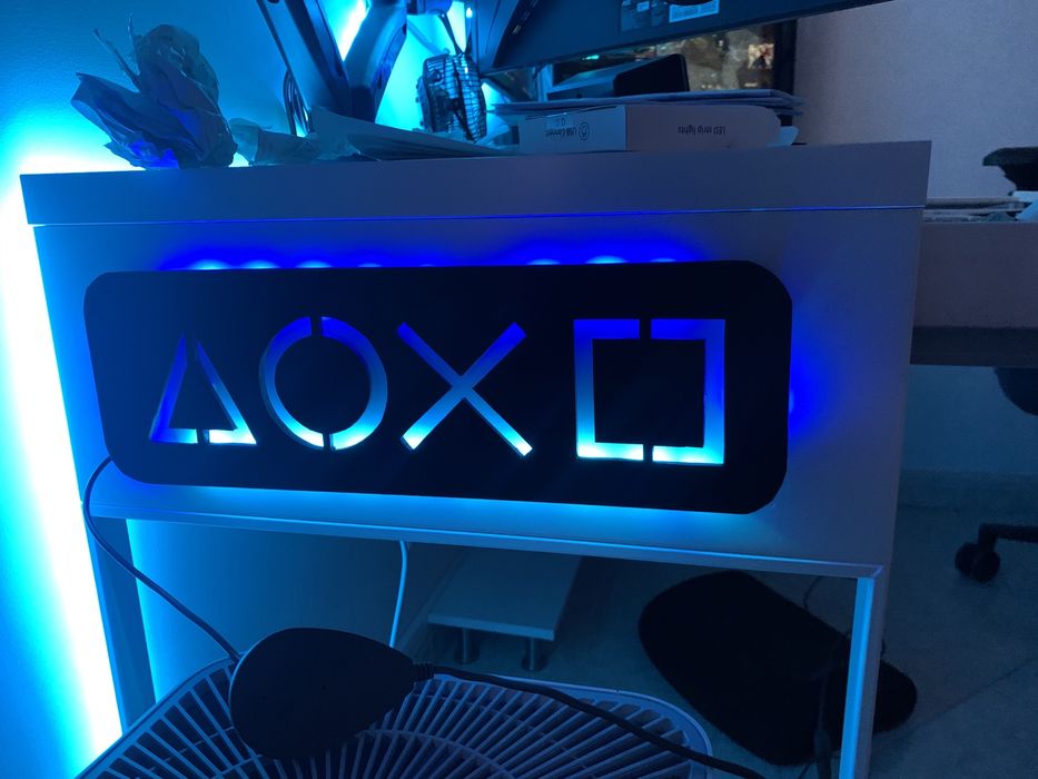 Simbolos playstation com app bluetooth