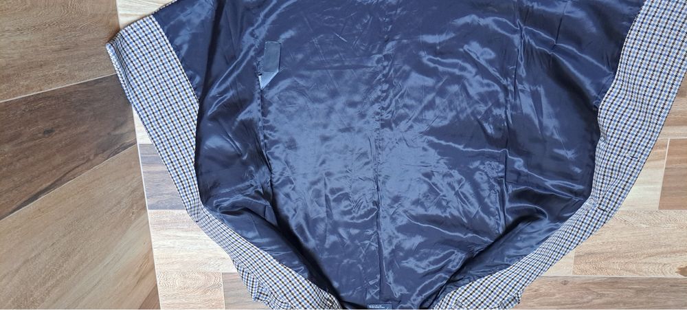 Nowy płaszcz w pepitkę kratkę kratę r.36/S Pull&Bear  klasyczny krój