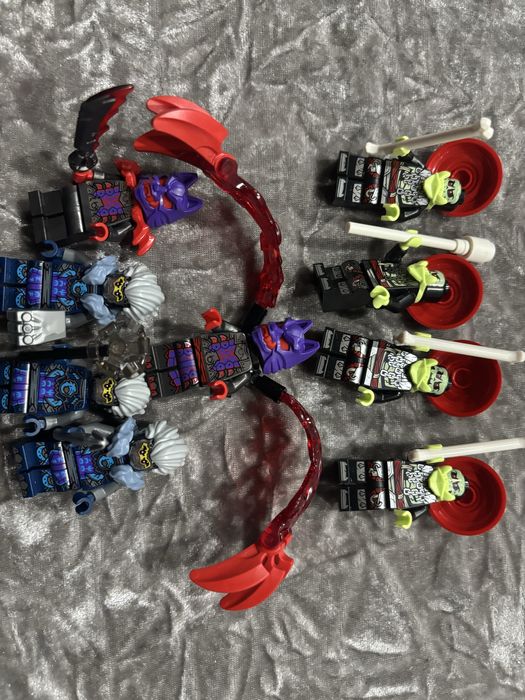Lego ninjago pakiet figurek mix armia wilki cinder bone hunter
