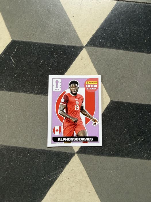 Panini extra sticker Alphonso Davies