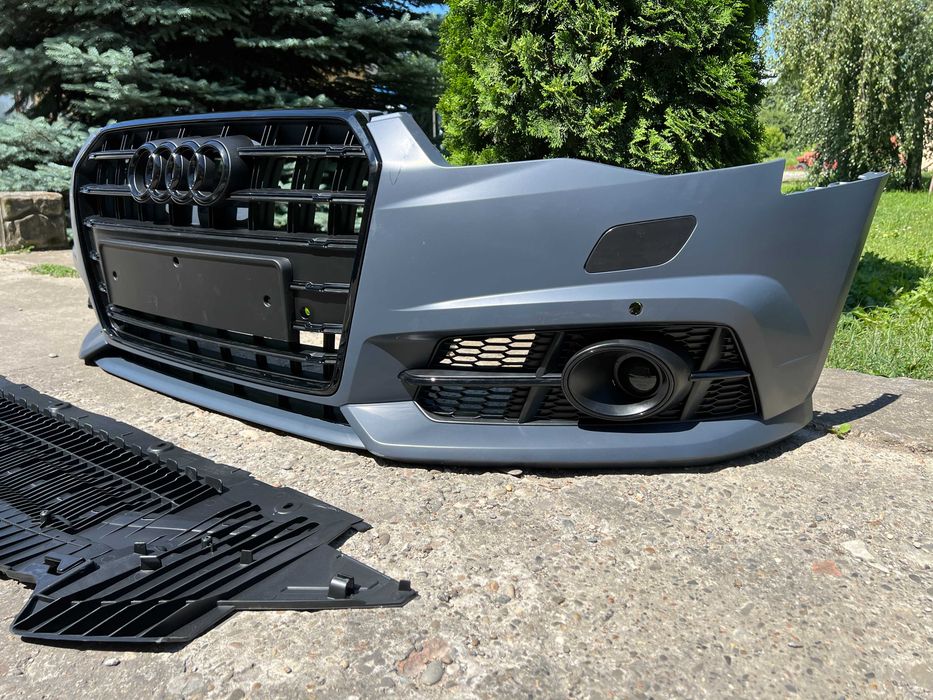 передний бампер audi a6 c7 s line s6 ауди БАМПЕР ауди а6 LCI