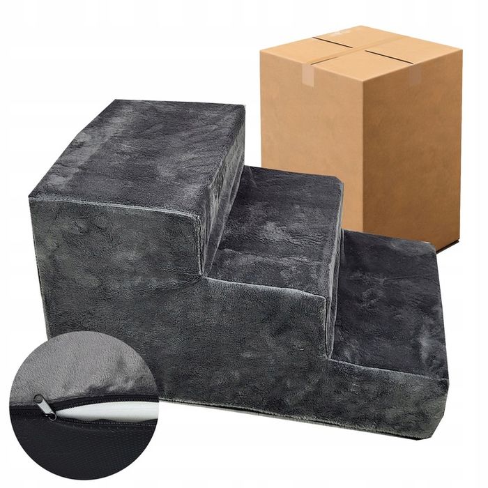 Schody Schodki Dla Psa 3 Stopnie 30 Cm Stabilne Rampa Podest