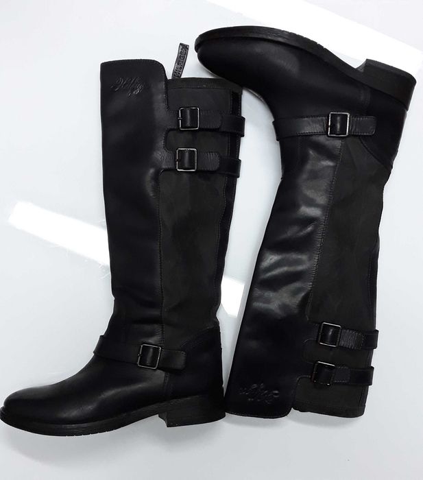 ~60% świetne solidne stylowe kozaki TOMMY HILFIGER 37 jak NOWE