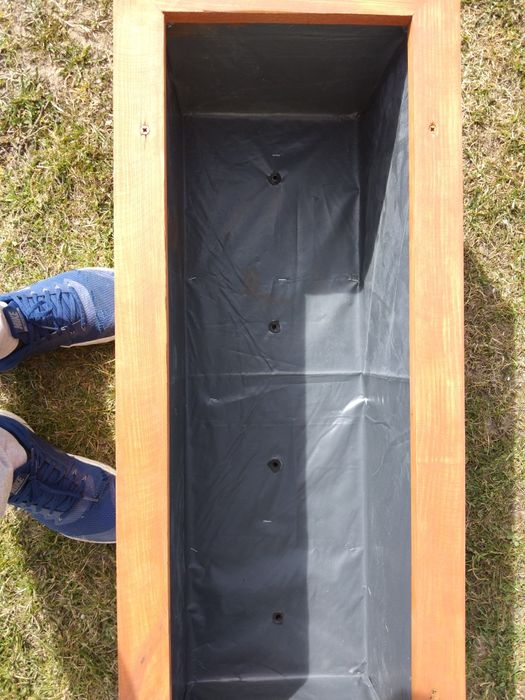 Donica ogrodowa sosnowa