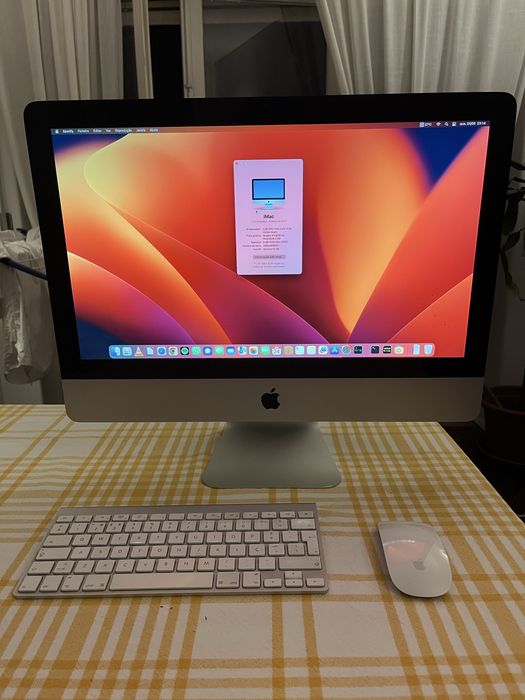 iMac 21,5” Mid 2010 | SSD + macOS Ventura | Pronto a usar