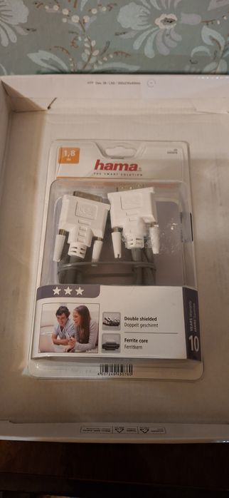DVI-D Dual Link Hama 1.8 m. Германия!